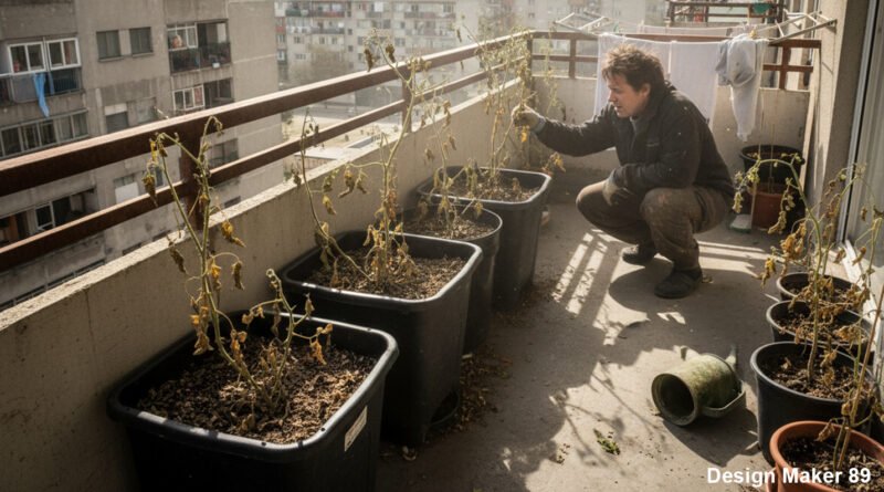 Balcony Edible Garden Fails