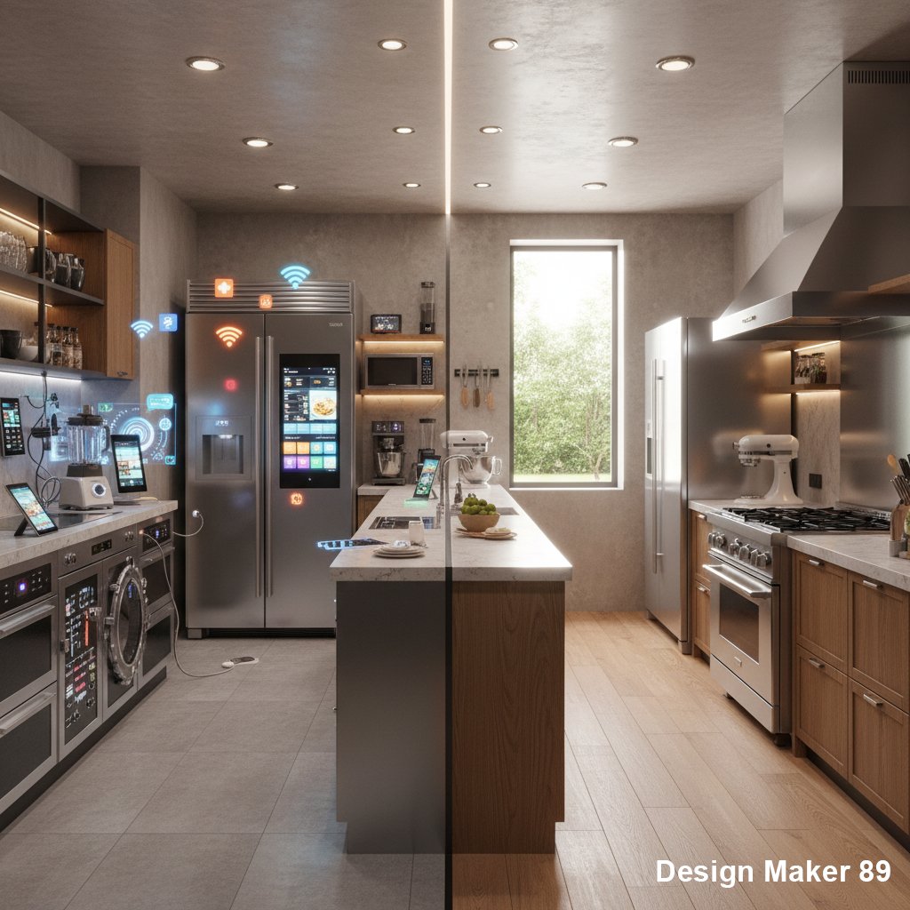 Modern Smart Kitchen Appliances
