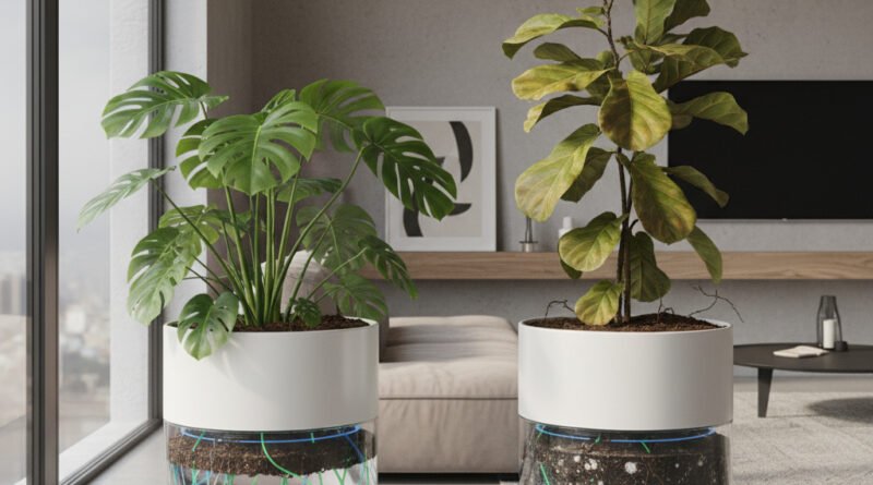 Automatic Indoor Plant Containers