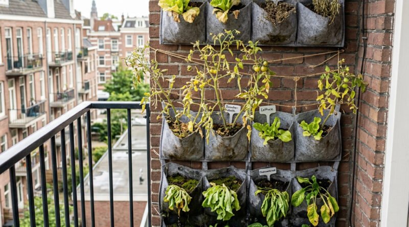 Efficient Vertical Vegetable Gardening
