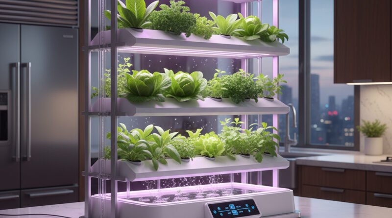 Automated Indoor Hydroponic Systems