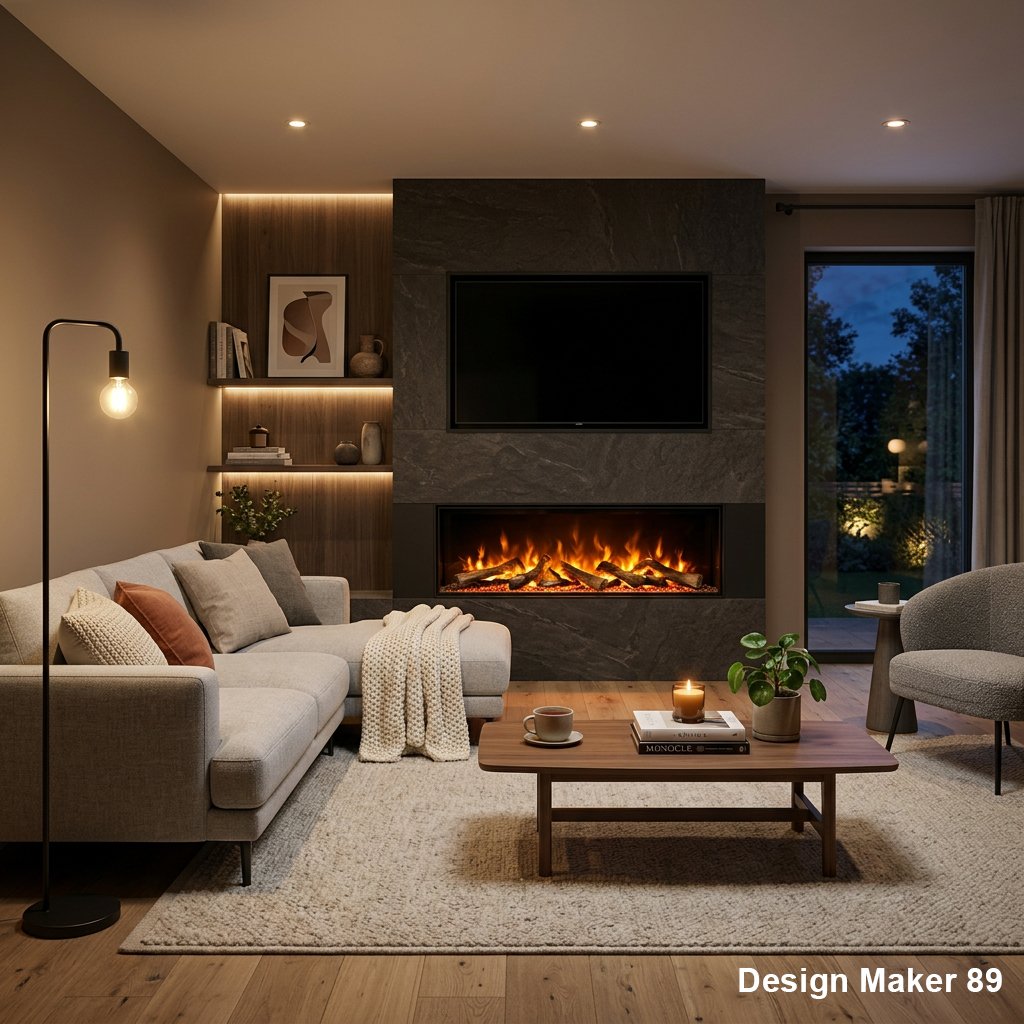 Modern Electric Fireplace Installations