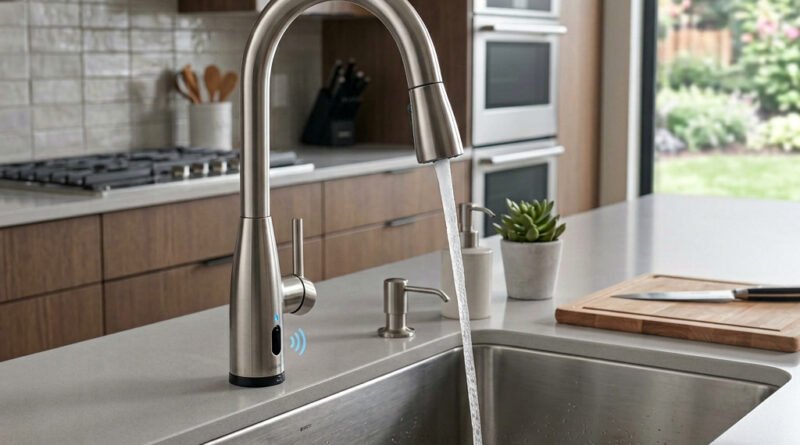 Touchless Smart Kitchen Faucets