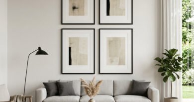 Modern Interior Gallery Walls