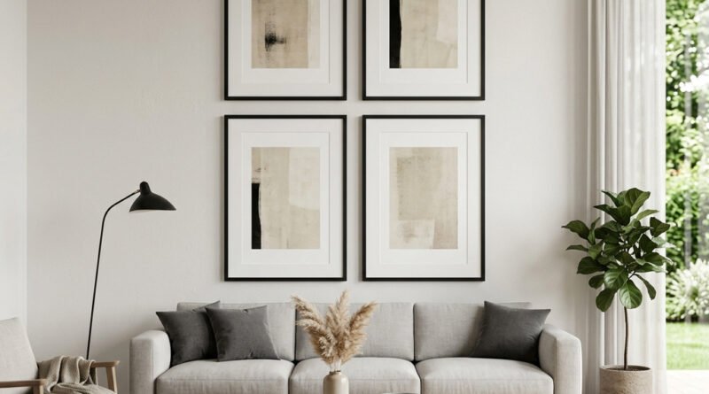 Modern Interior Gallery Walls