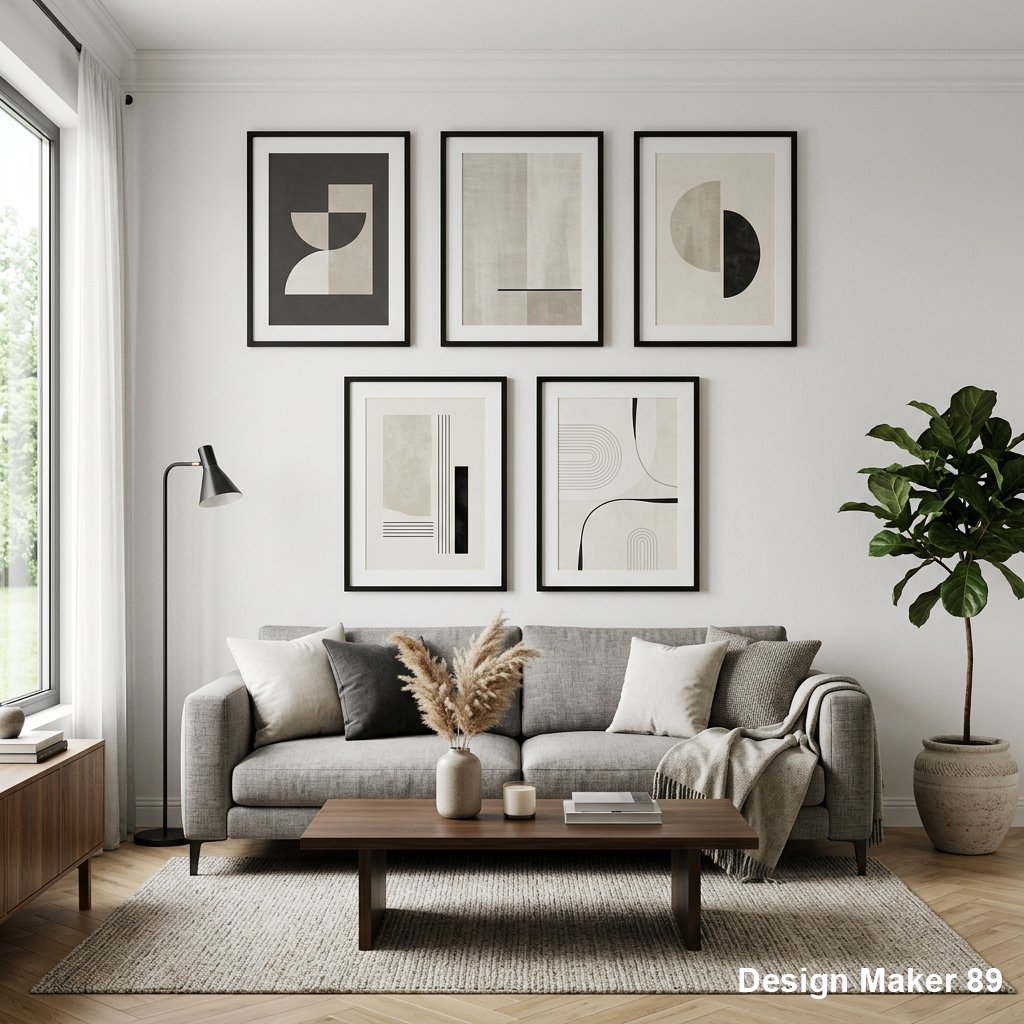 Modern Interior Gallery Walls